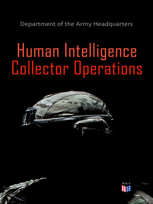 cover image of Human Intelligence Collector Operations